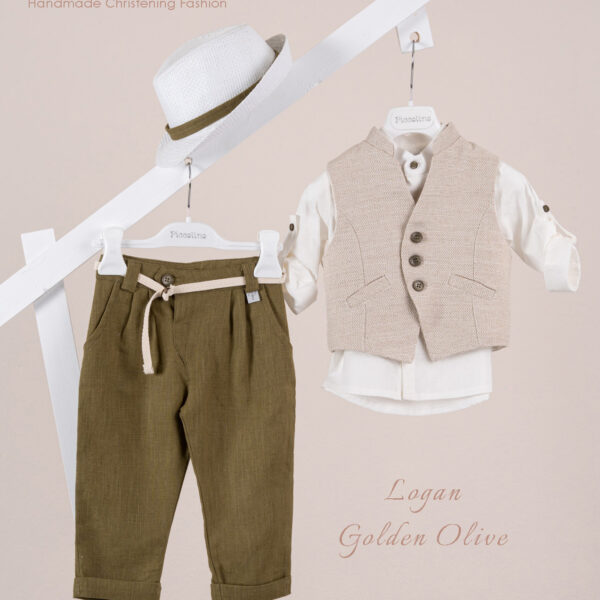 Κοστούμι  Piccolino Logan σε χρώμα Golden Olive