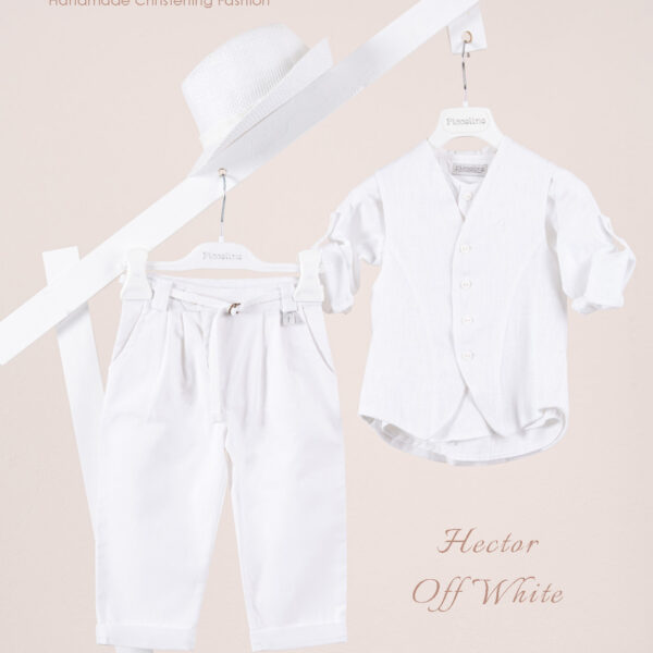 Κοστούμι  Piccolino Hector σε χρώμα white