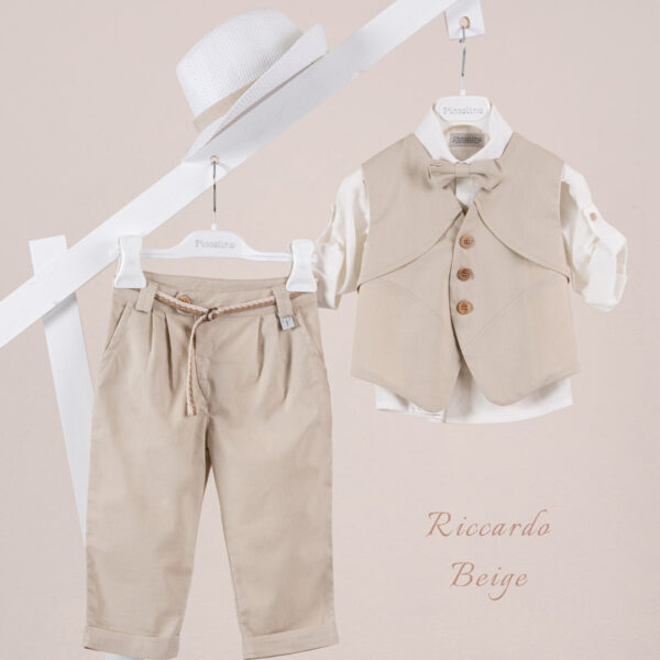 Κοστούμι  Piccolino Riccardo σε χρώμα Beige