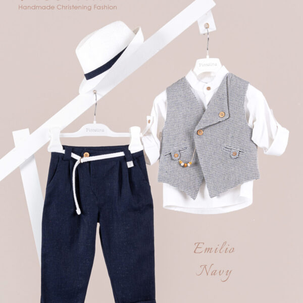 Κοστούμι  Piccolino Emilio σε χρώμα Navy