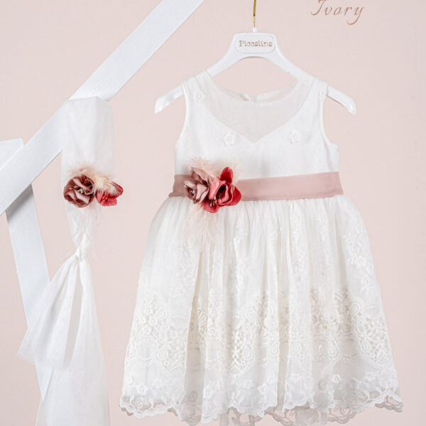Βαπτιστικό φόρεμα Piccolino Alessia Ivory