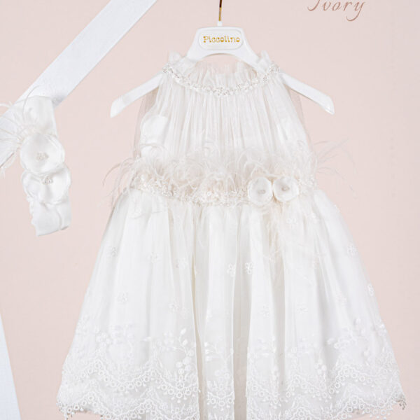 Βαπτιστικό φόρεμα Piccolino Melody Ivory